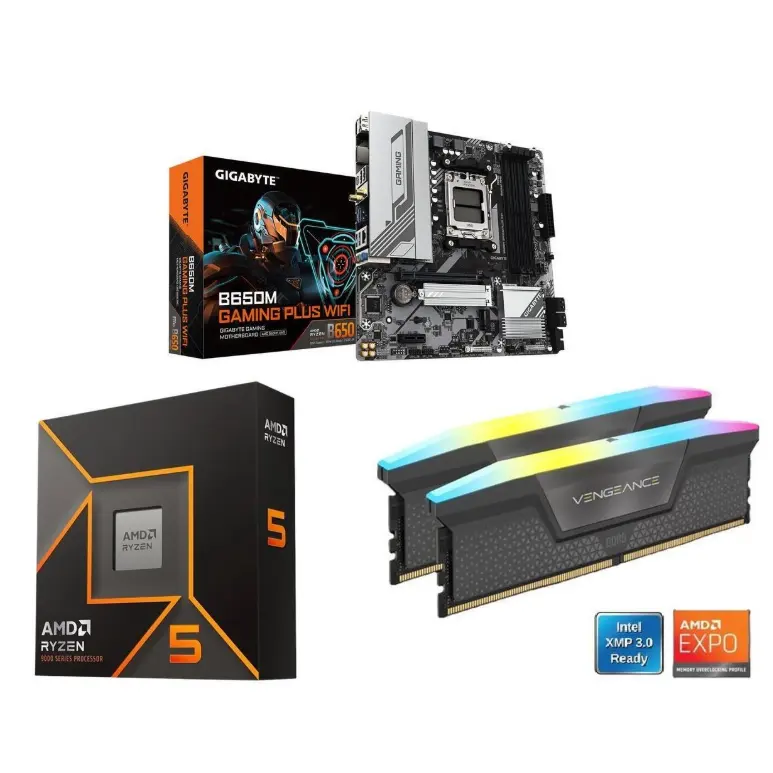 Newegg Ryzen 5 9600X 电脑套装特惠