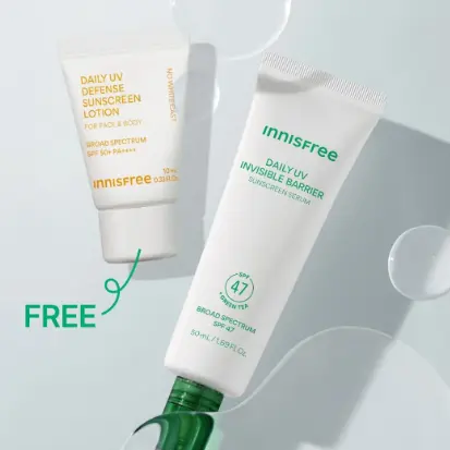 Innisfree：限时礼遇！购绿茶防晒精华