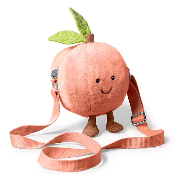 Jellycat 桃子斜挎包