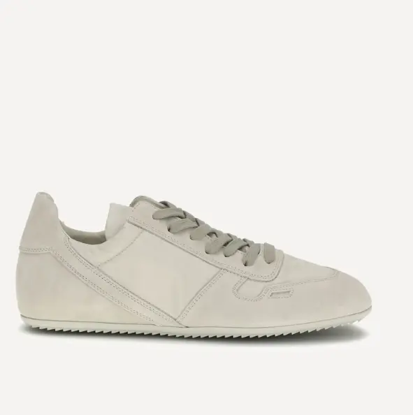RICK OWENS 麂皮拼接运动鞋
