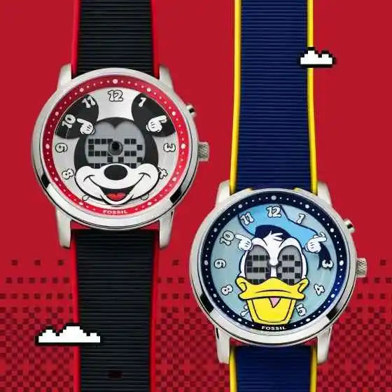 Fossil X 迪士尼 Big Tic 联名限量腕表