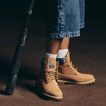 Timberland x New Era Dodgers 联名款防水靴