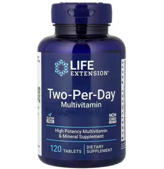 Life Extension, 每日两片复合维生素，120 片