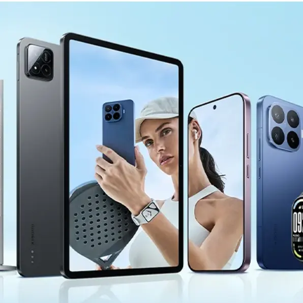 Xiaomi UK：假日狂欢周！智能手机、扫地机器人、手表等