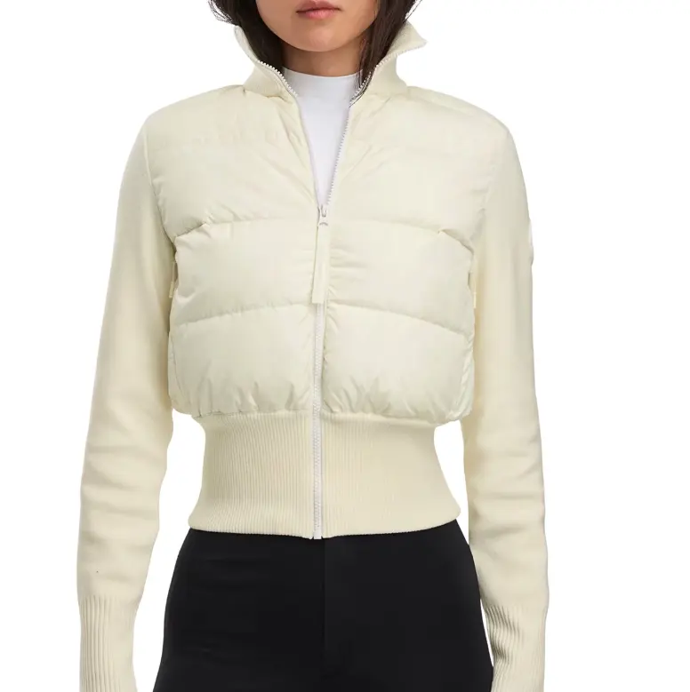 Canada Goose HyBridge® 宽版绗缝针织羽绒服
