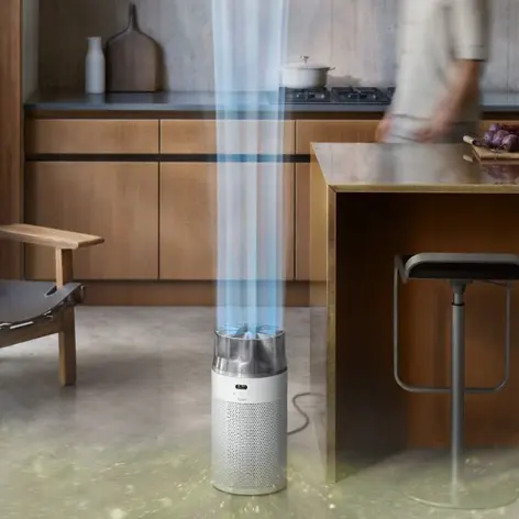 新品！Dyson 戴森 HushJet 紧凑型空气净化器（白 / 银色）