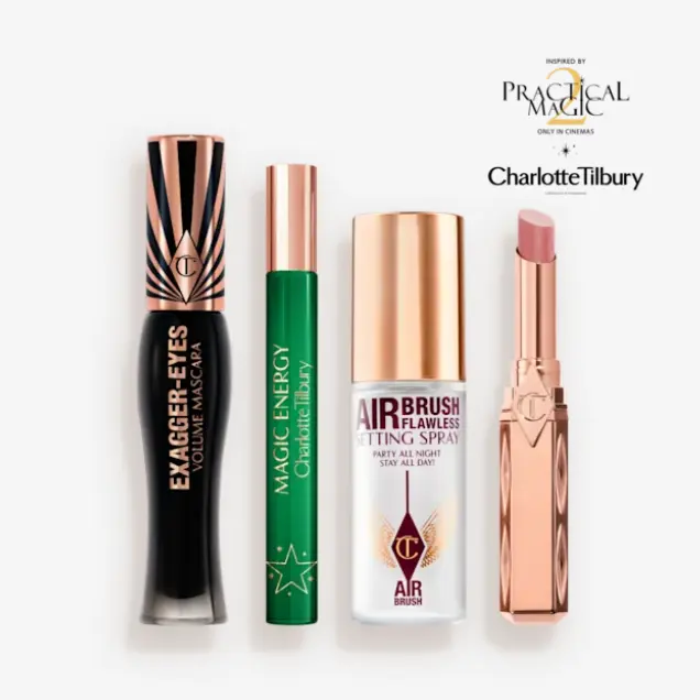 新品首发！Charlotte Tilbury ×《实用魔法 2》联名面部彩妆礼盒