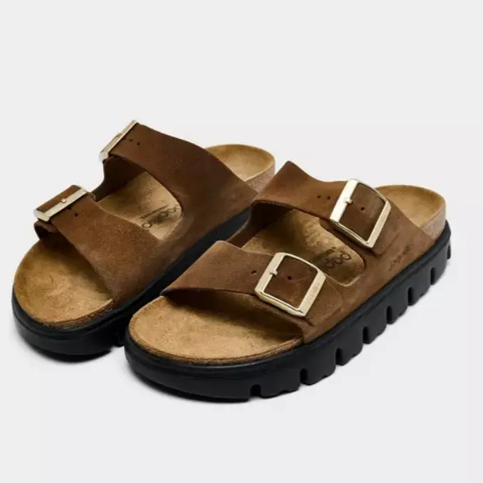 Birkenstock 勃肯 Arizona 麂皮凉拖