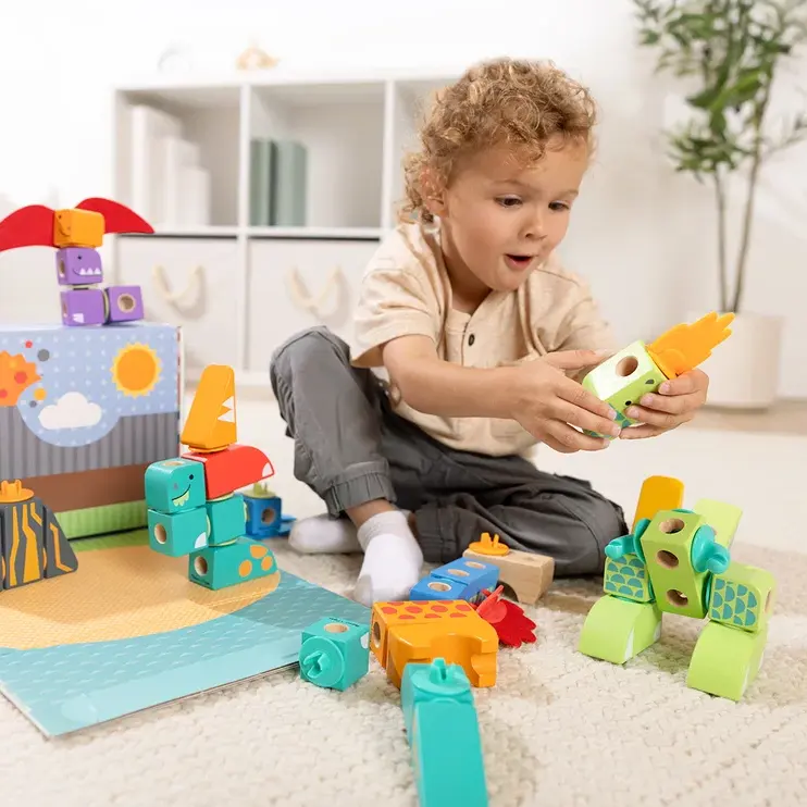 Melissa & Doug：全系列益智学习玩具特惠！木质积木、拼图配对、字母数字认知等