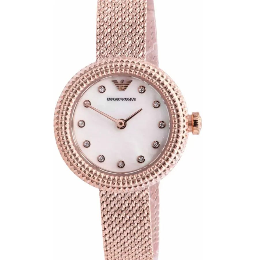 Emporio Armani 阿玛尼 Rosa​​ 系列珍珠贝母表盘手表 26mm