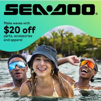 Sea-Doo：新用户注册首单特惠！