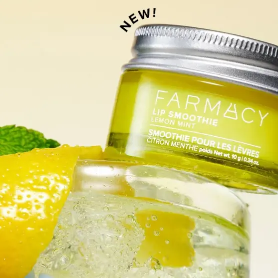 Farmacy Beauty：限定柠檬薄荷味唇膜上线！超值套装$29起