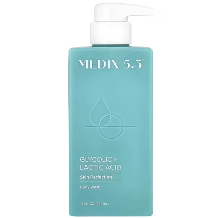 Medix 5.5, 沐浴露，羟基乙酸 + 乳酸，15 液量盎司（444 毫升）