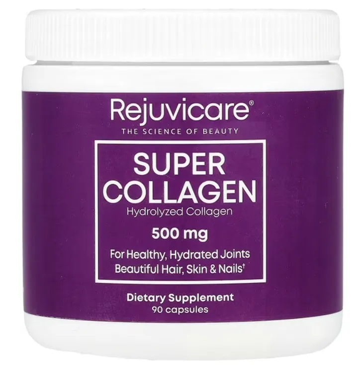 Rejuvicare, Super 胶原蛋白，500 毫克，90 粒胶囊