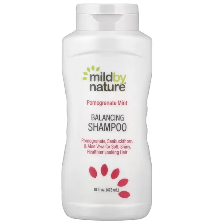 Mild By Nature, 石榴薄荷控油洗发水，16 液量盎司