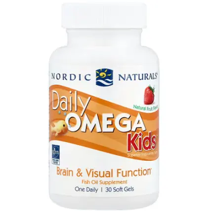 Nordic Naturals, 儿童日常 Omega™，天然水果味，30 粒软胶囊