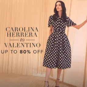 Rue La La：设计师品牌特惠 Carolina Herrera、Valentino 等