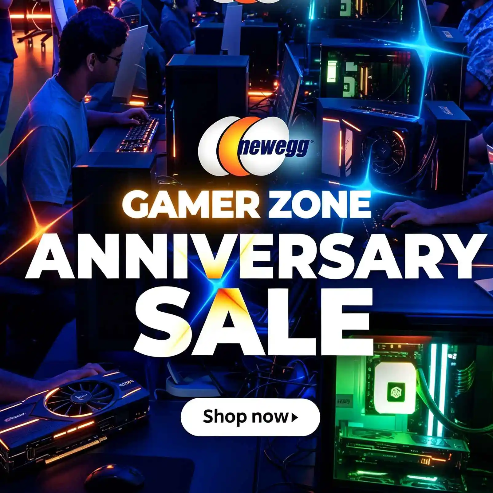 Newegg Canada：Gamer Zone 游戏专区周年大促来袭！显卡、CPU、主板、内存、电竞整机等