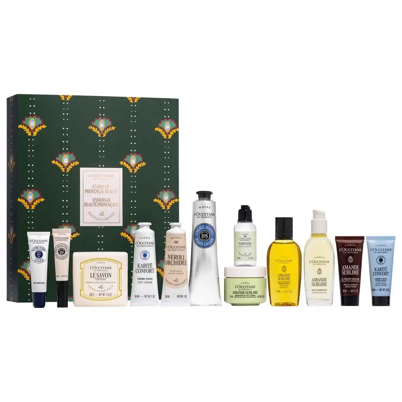 蹲上线！L'Occitane 欧舒丹 Provençal Beauty 12天圣诞倒数日历礼盒