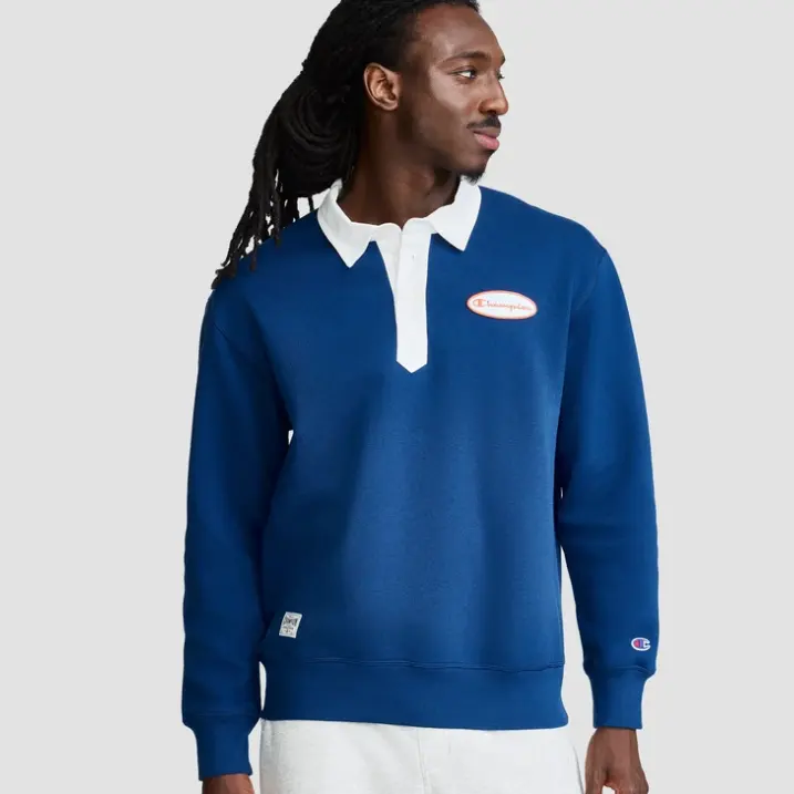 Champion 冠军 抓绒橄榄球衫