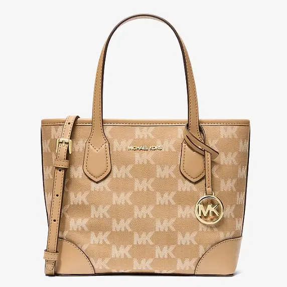 Michael Kors Eva 老花菜篮子斜挎包
