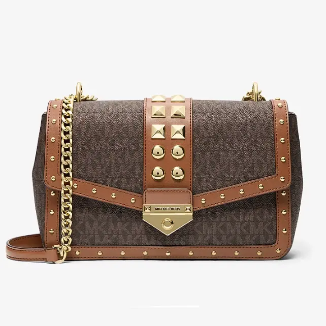 Michael Kors Soho 大号铆钉斜挎包