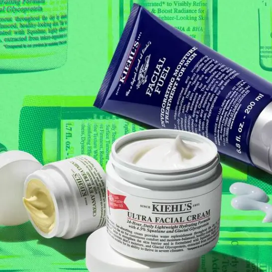 kiehl's UK：线上独家护肤套装秋日大促！入高保湿面霜补充礼盒、抗老修护、男士护肤套装