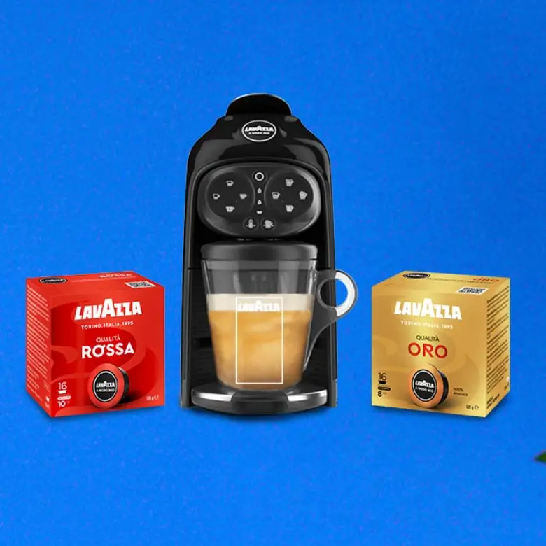 Lavazza UK：A Modo Mio 系列胶囊咖啡及咖啡机享特别优惠