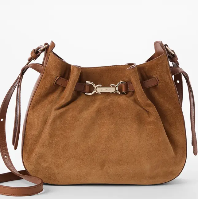 Brahmin Marge 抽绳斜挎包