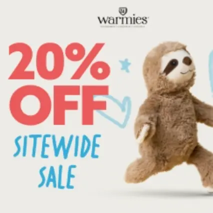 Warmies：劳动节大促！全场可加热玩偶