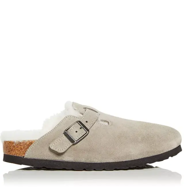 36码捡漏！Birkenstock Boston 加绒勃肯鞋