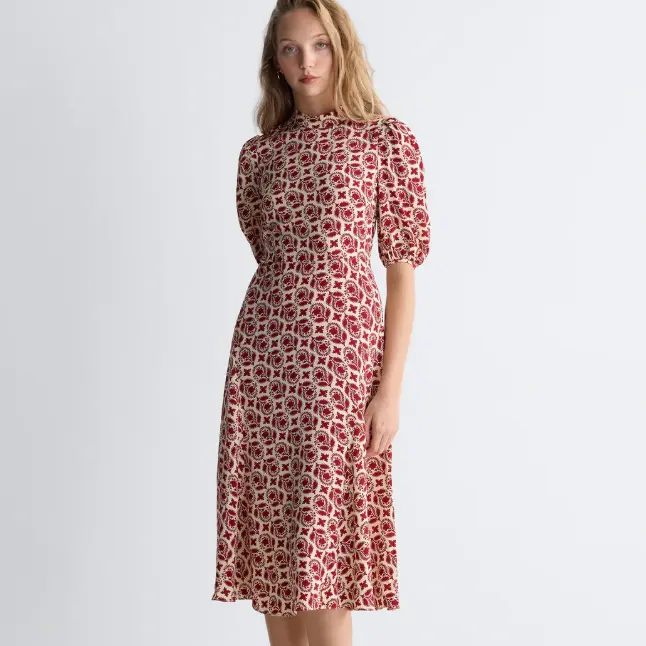 DVF Nella 印花连衣裙