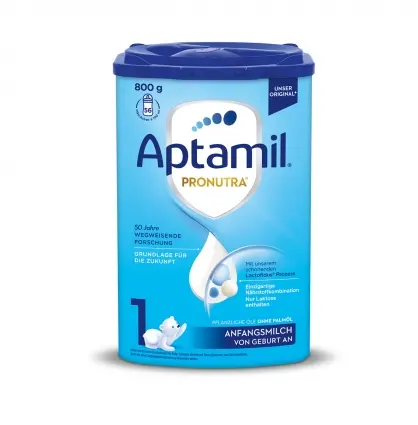 2罐€43！Aptamil 爱他美 德国经典版婴幼儿配方奶粉1段(0-6个月)800g
