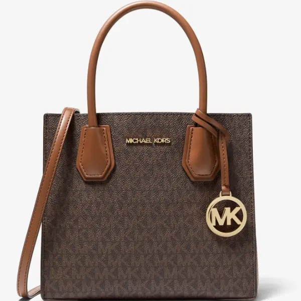 Michael Kors Mercer  中号老花斜挎包