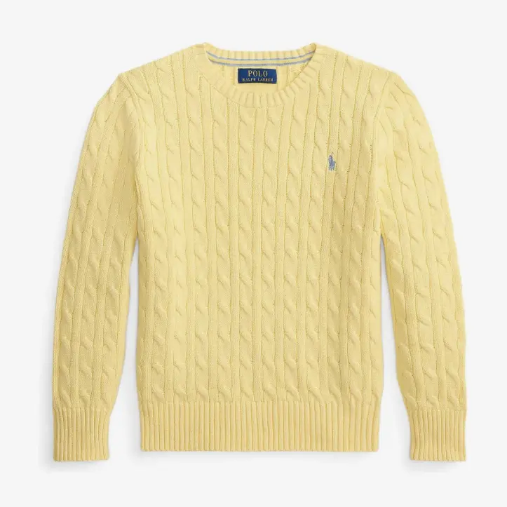 Polo Ralph Lauren 拉夫劳伦大童款绞花毛衣