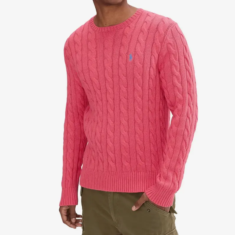 L码有货！Polo Ralph Lauren 拉夫劳伦绞花毛衣