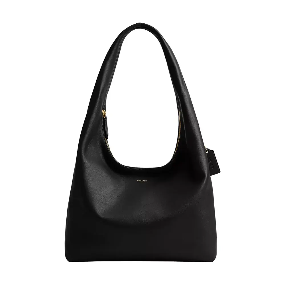 上新！Coach 蔻驰 Pillow Brooklyn 34 大号皮革Hobo包 3色可选