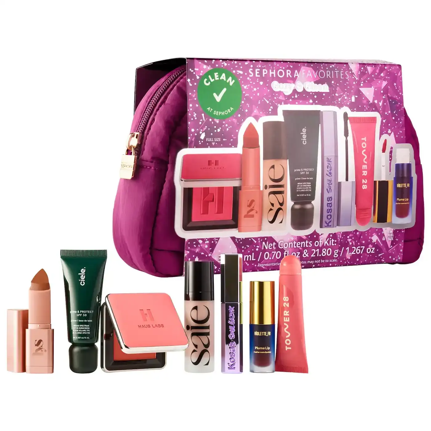 9/11上线！Sephora 丝芙兰彩妆套装 价值$140