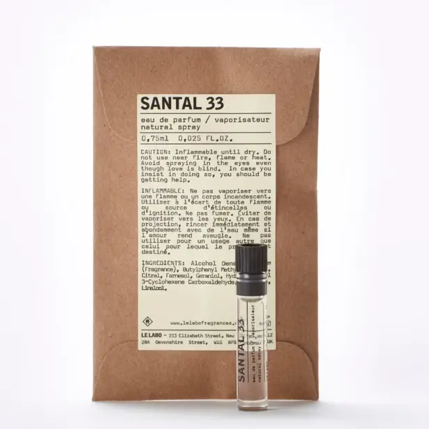 Le Labo Santal 33 香水 0.75ml