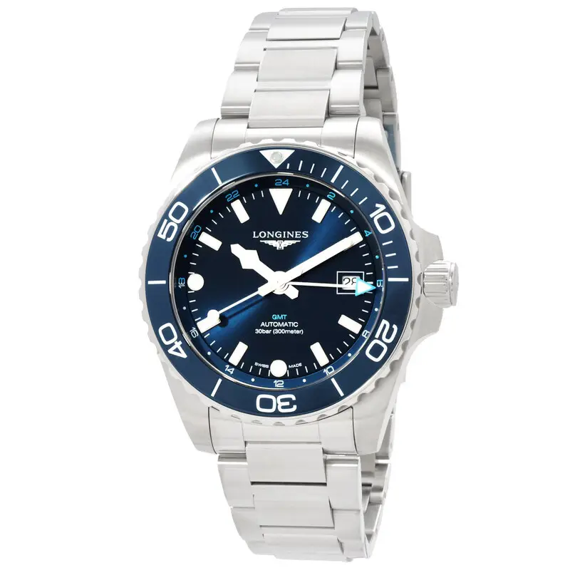 于适同款！Longines Hydroconquest GMT 自动机械男表