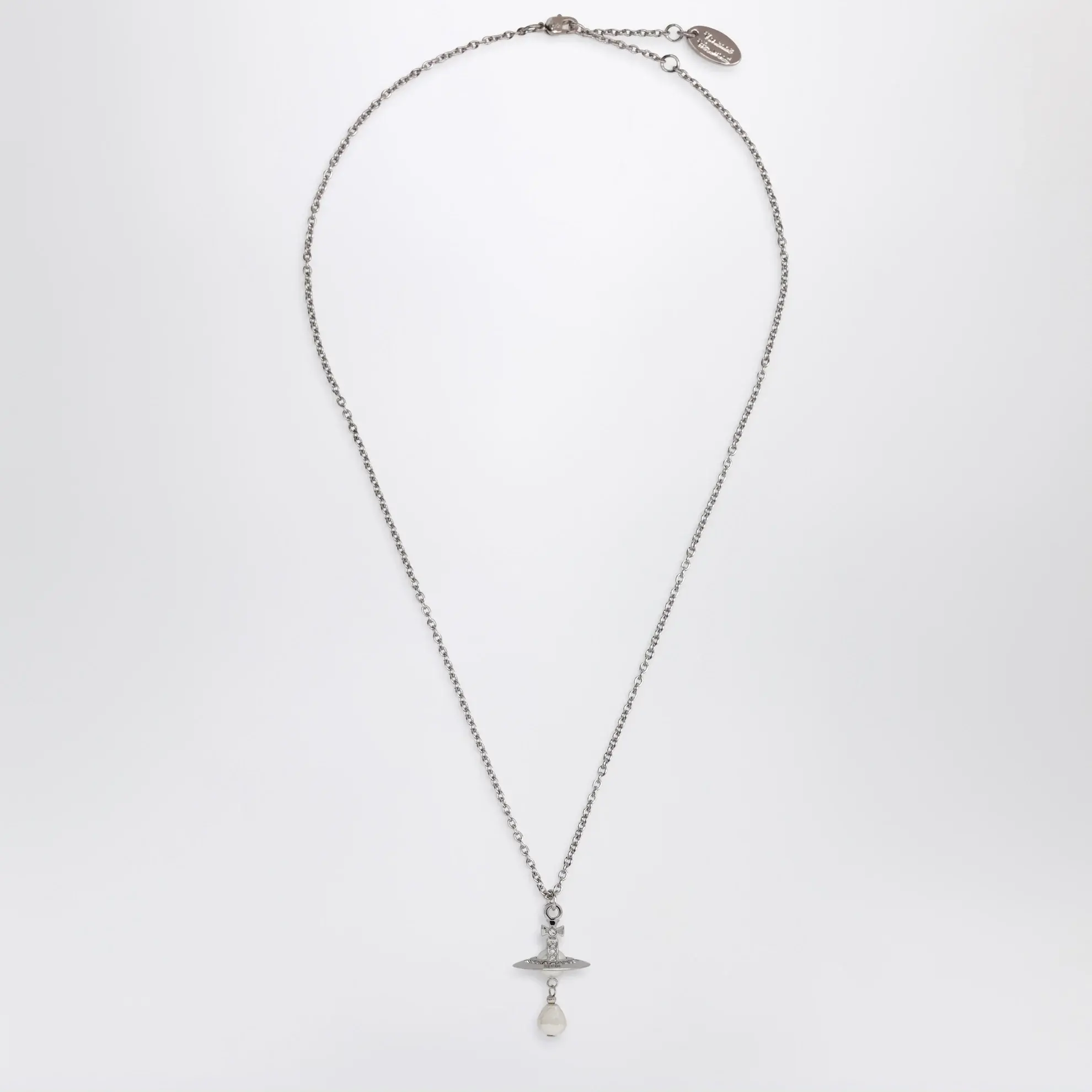 Vivienne Westwood 西太后 Aleksa 立体土星珍珠吊坠项链