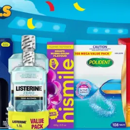 Chemist Warehouse：口腔护理专区特惠！关注 Oral B、Hismile、李施德林等