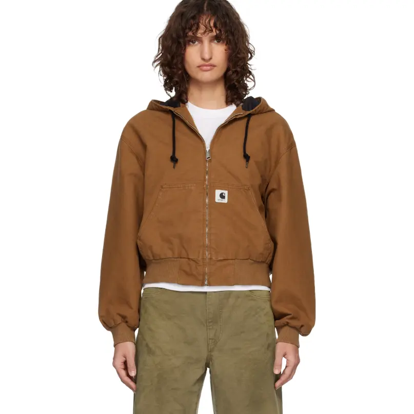 CARHARTT WORK IN PROGRESS 黄褐色 OG Active 夹克