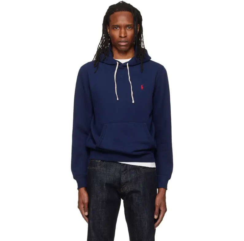 POLO RALPH LAUREN 海军蓝 The RL Fleece 连帽衫