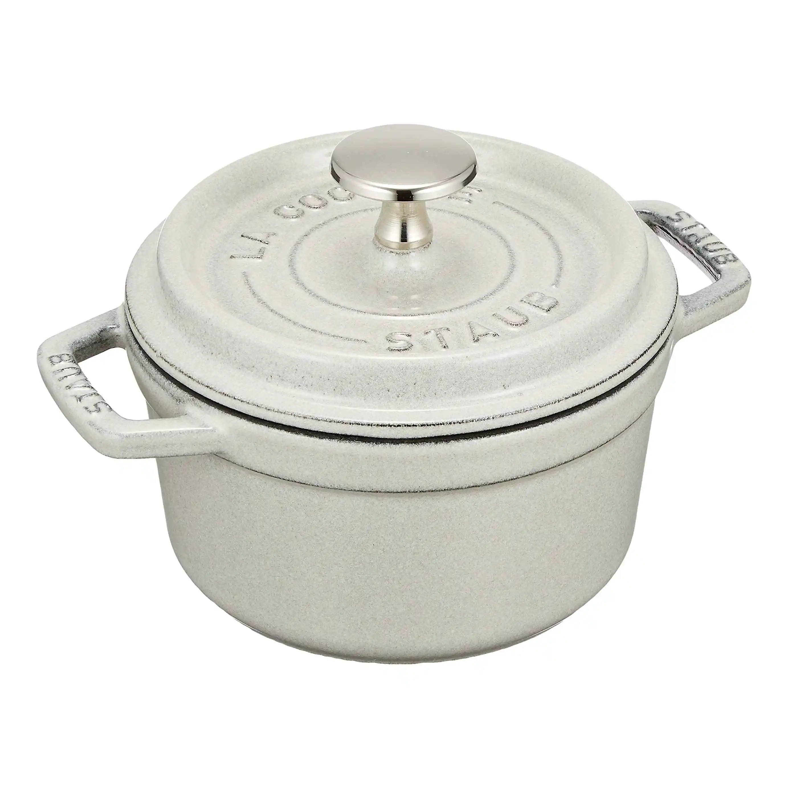  STAUB 珐宝 小双耳珐琅铸铁锅14CM