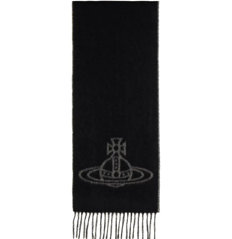 Vivienne Westwood  双面羊毛围巾