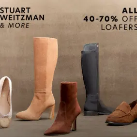 Gilt：品牌鞋履特惠！入 Stuart Weitzman、Vince、Franco Sarto 等