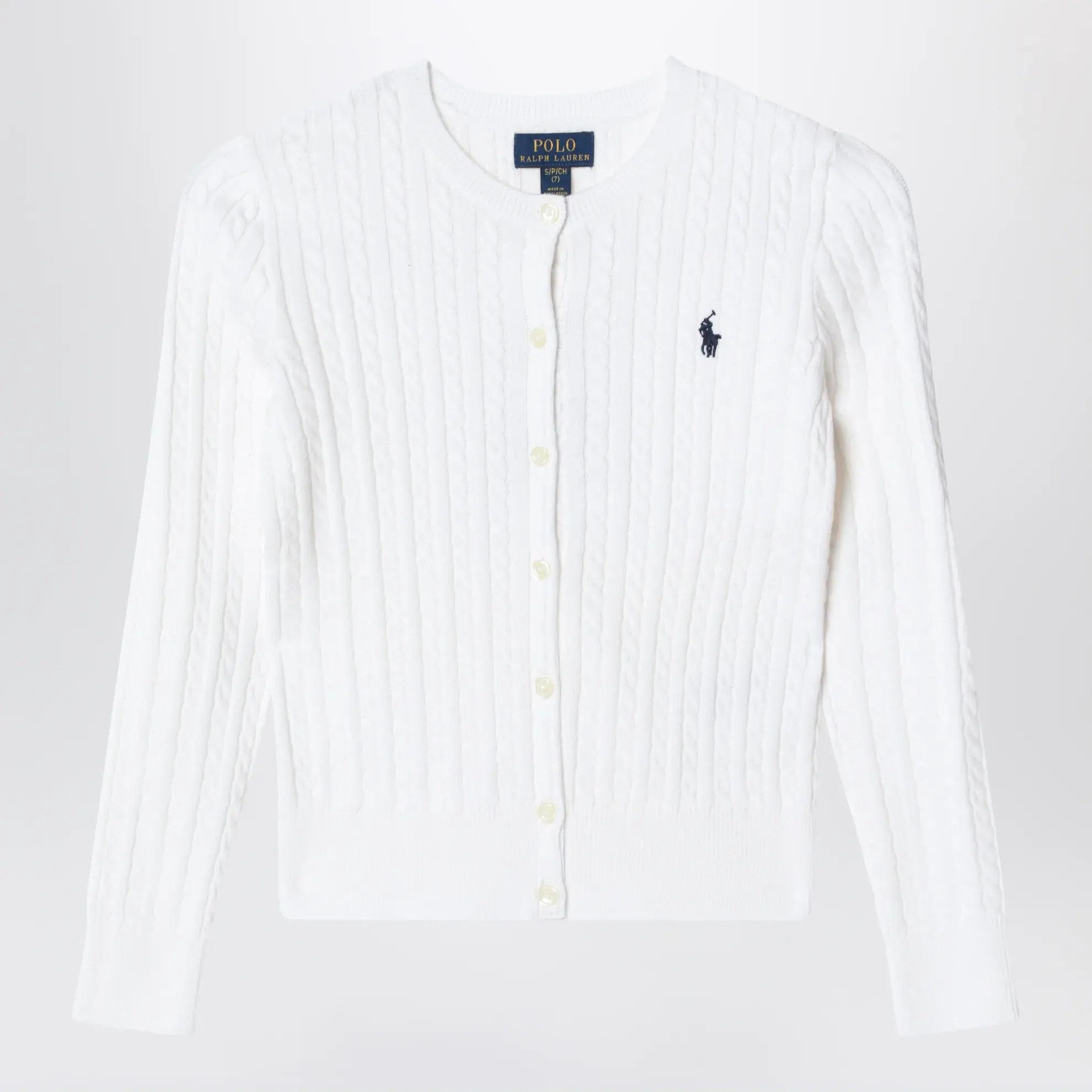 Polo Ralph Lauren 拉夫劳伦大童款绞花针织开衫