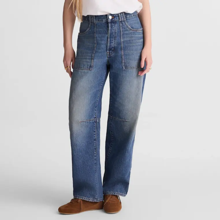 Madewell 直筒牛仔裤