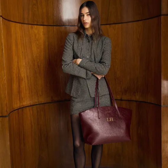 英伦质感 Katie Loxton Harlyn 通勤托特包，可刻字打造专属包包